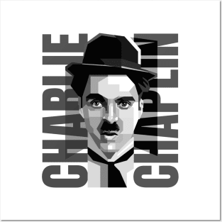 Charlie Chaplin Vintage Pop Art Posters and Art